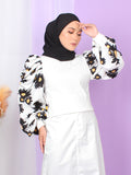 DAISY MUTTON SLEEVE BLOUSE BT918